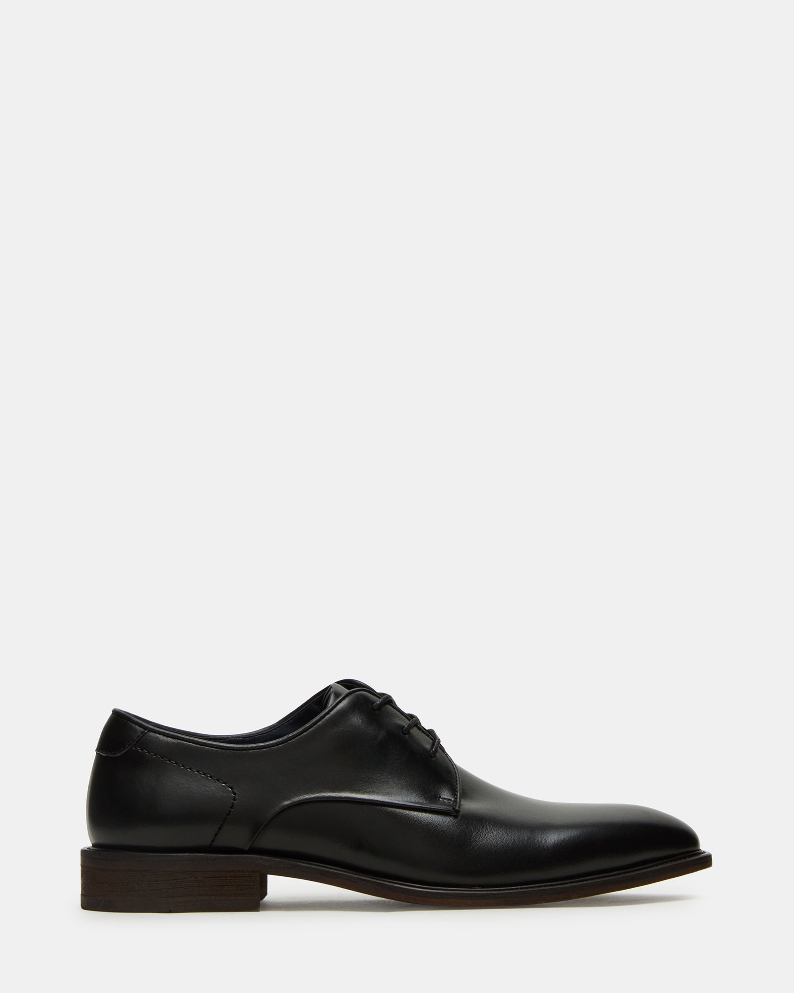 Steve Madden Men's Leland Lace-Up Dress Shoes - Black - Size 10.5