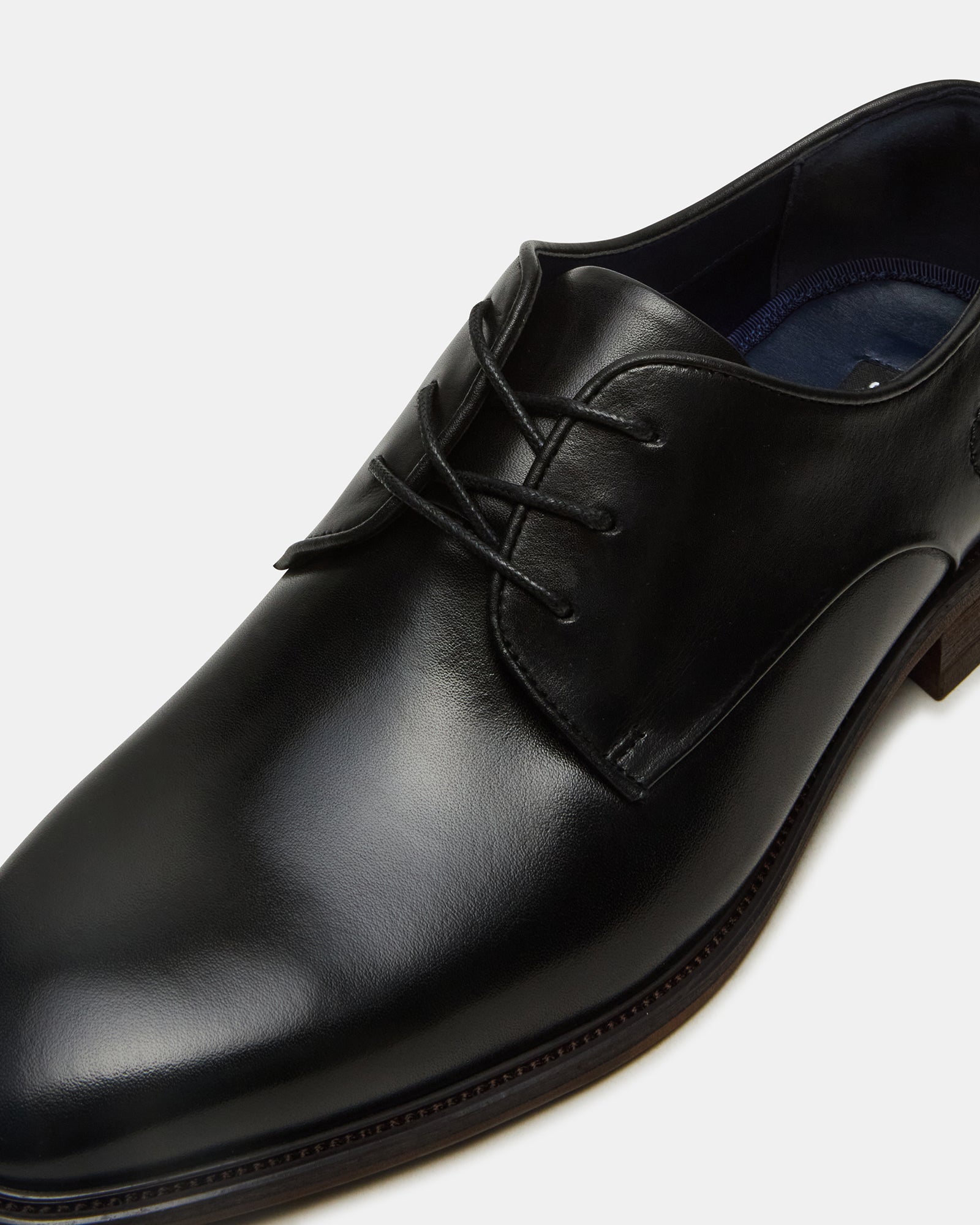Steve Madden Men's Leland Lace-Up Dress Shoes - Black - Size 10.5 - Leather Steve Madden Men's Leland Lace-Up Dress Shoes - Black - Size 10.5 - Leather