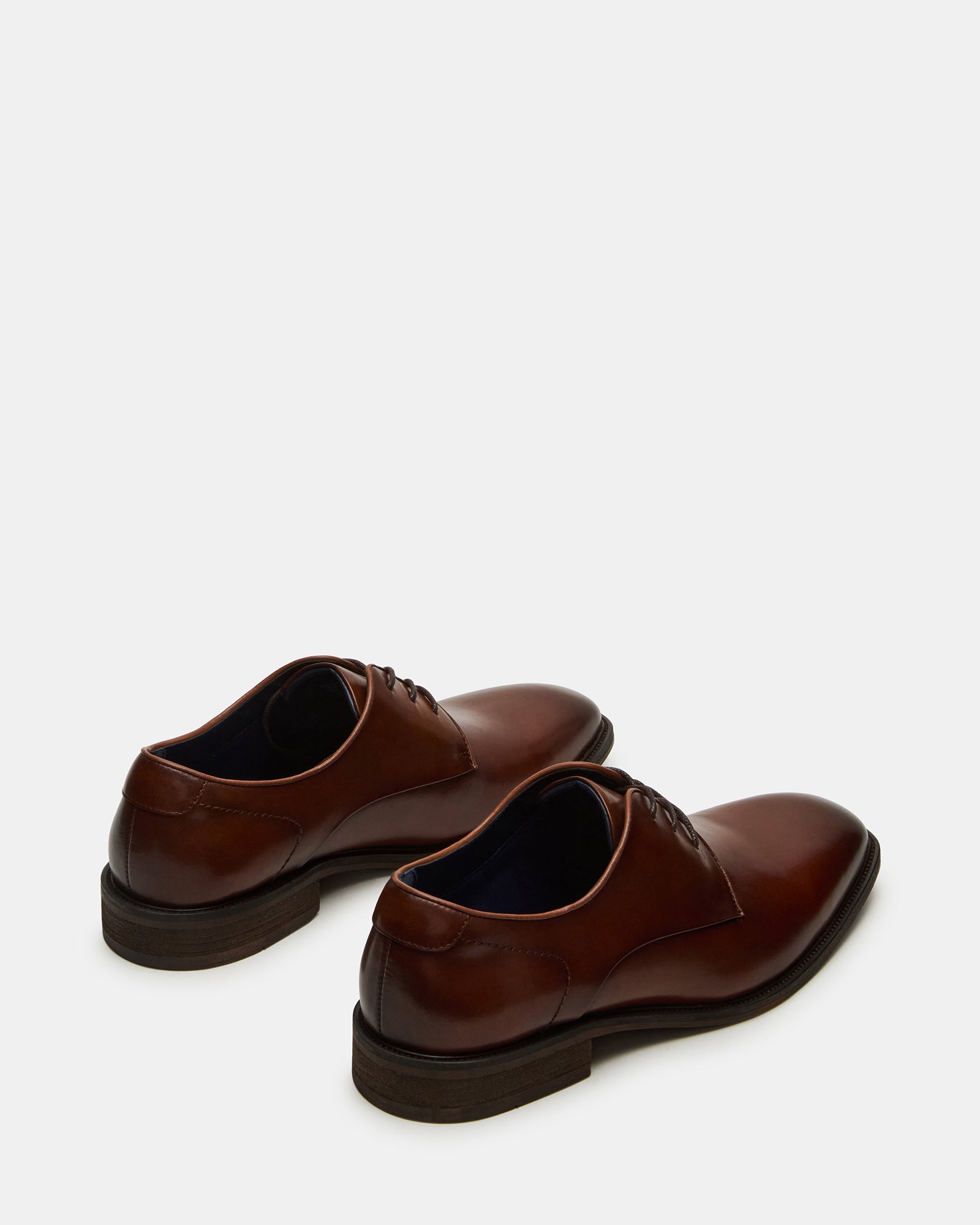 Steve Madden Men's Leland Lace-Up Dress Shoes - Tan - Size 9