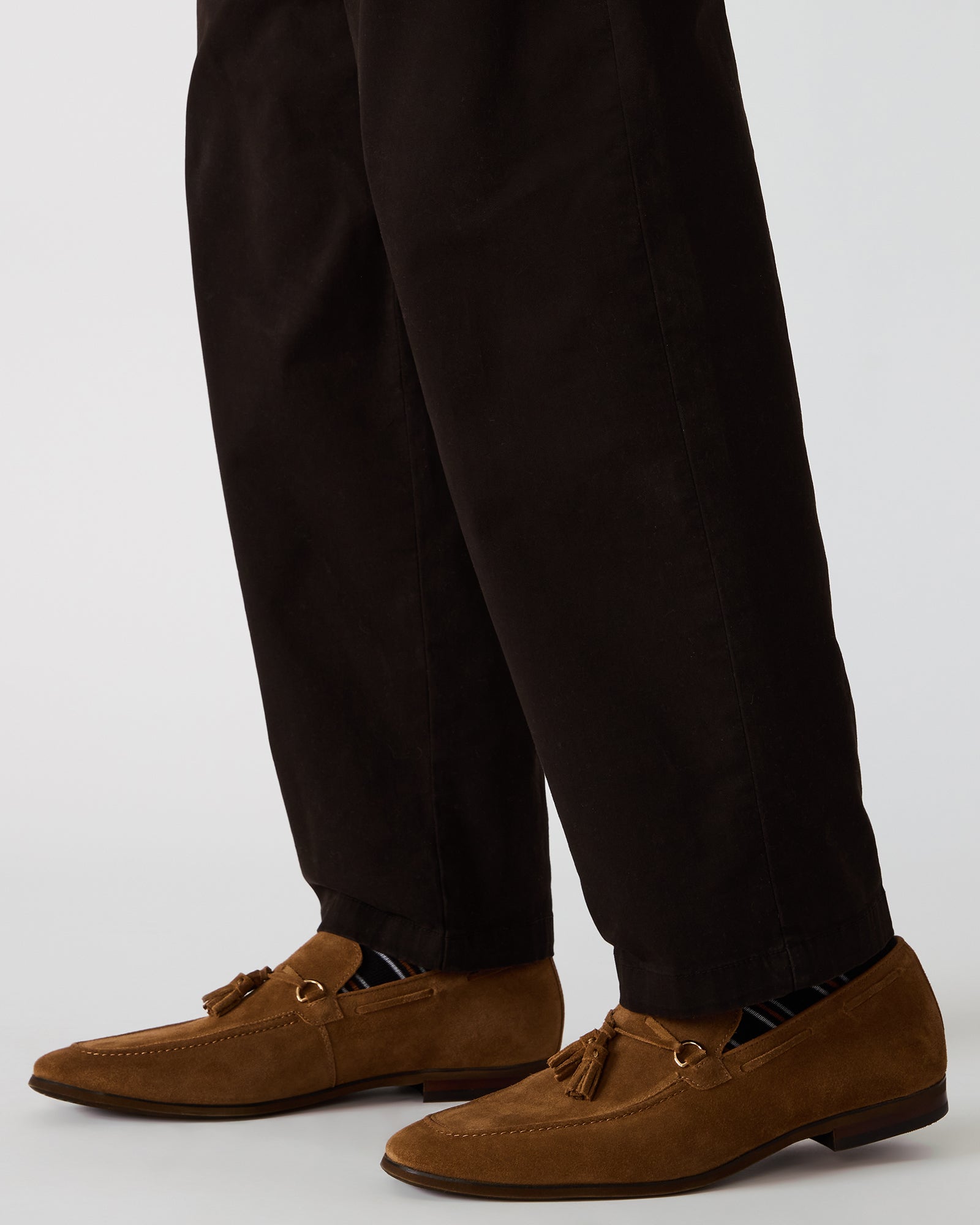 mens suede dress loafers LOGAN Cognac Suede Tassel Slip-On Men's Loafer – Steve Madden