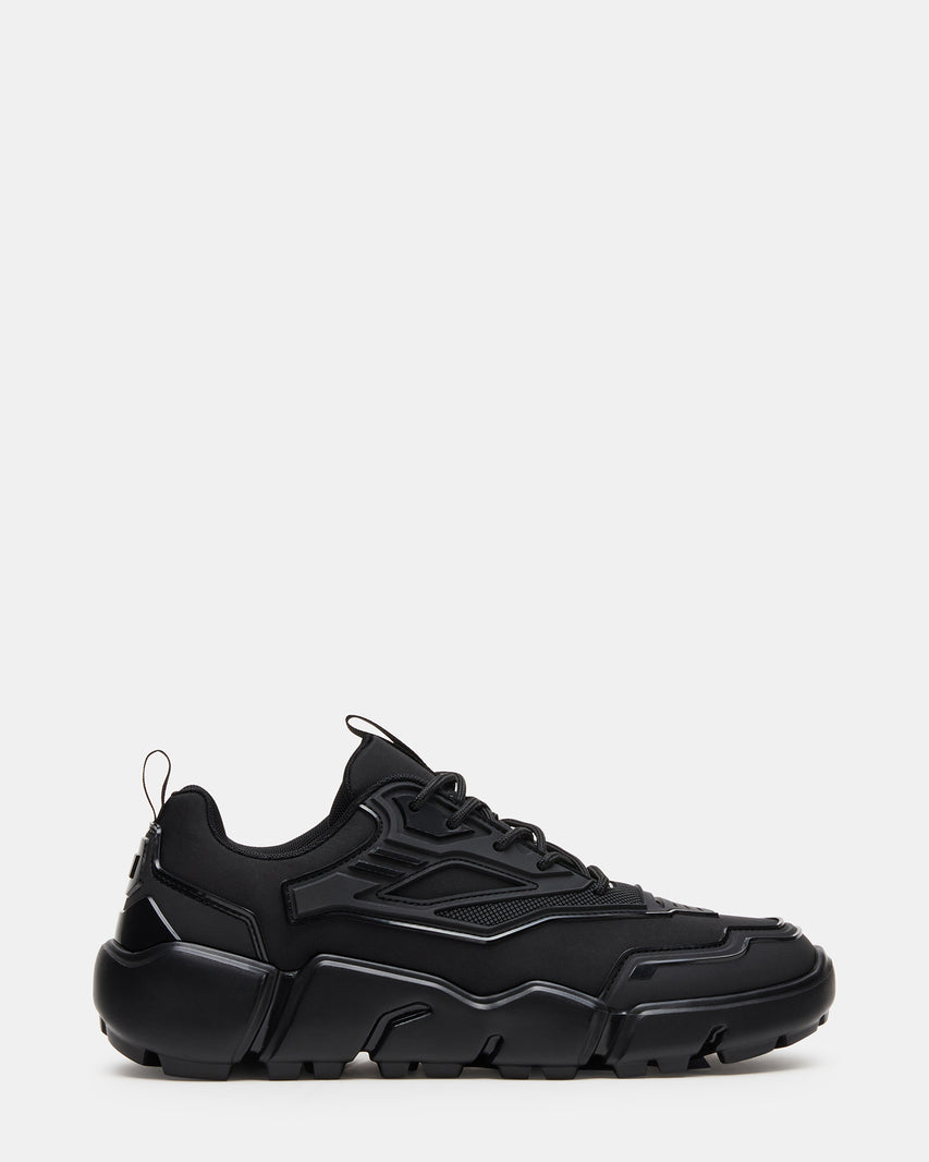 PACE Black Low-Top Lace-Up Men's Sneaker | Steve Madden