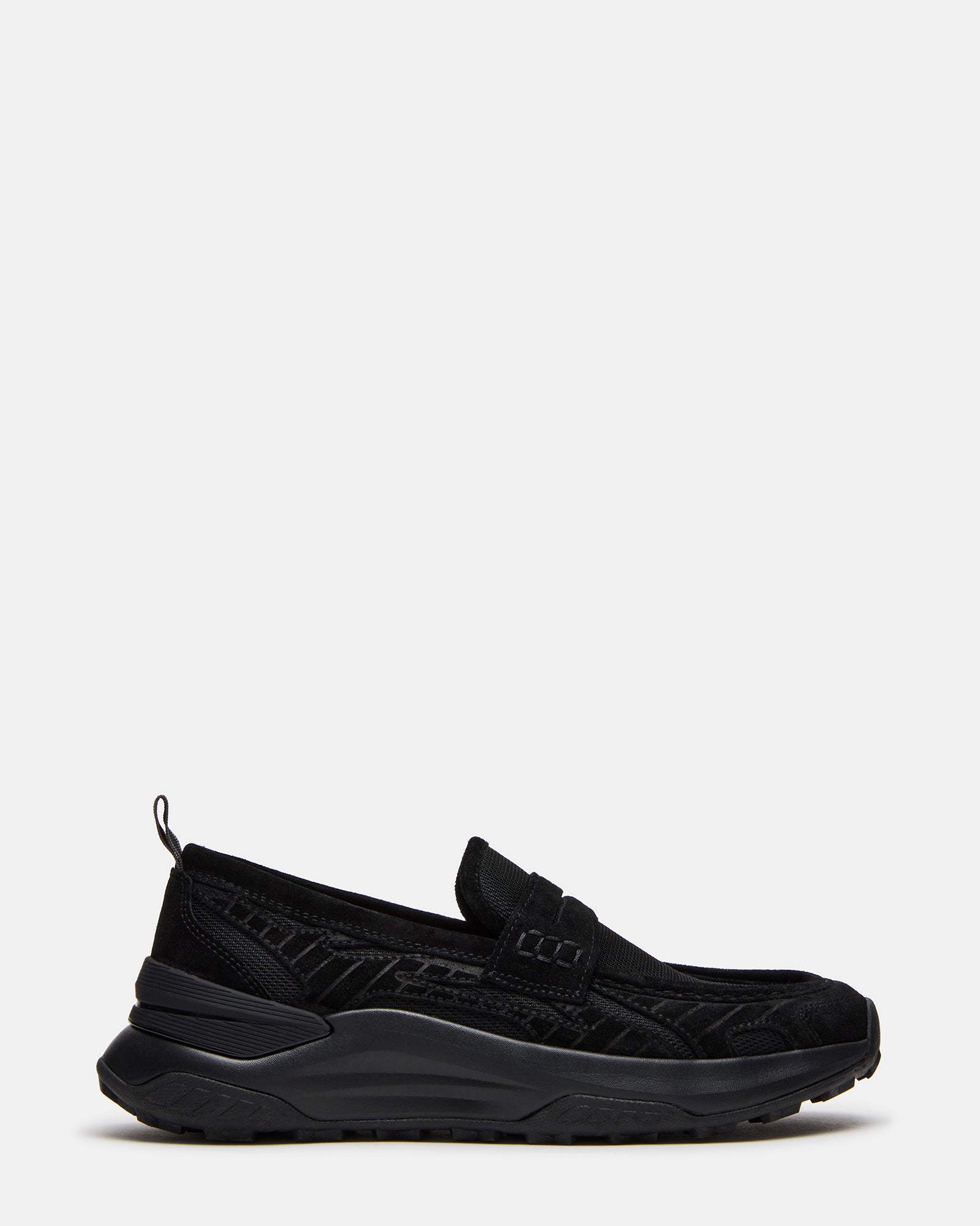 PARRISH Black Low-Top Slip-On Men's Sneaker | Steve Madden
