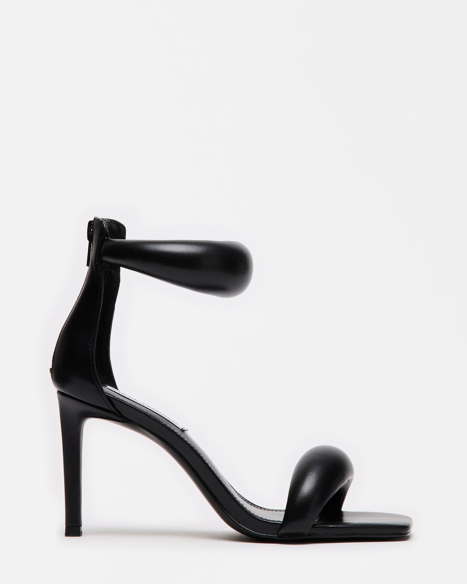 PARTAY Black Square Toe Heel | Women's Heels – Steve Madden