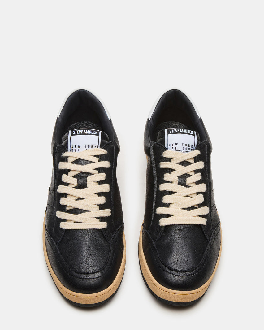 PRISMO BLACK LEATHER