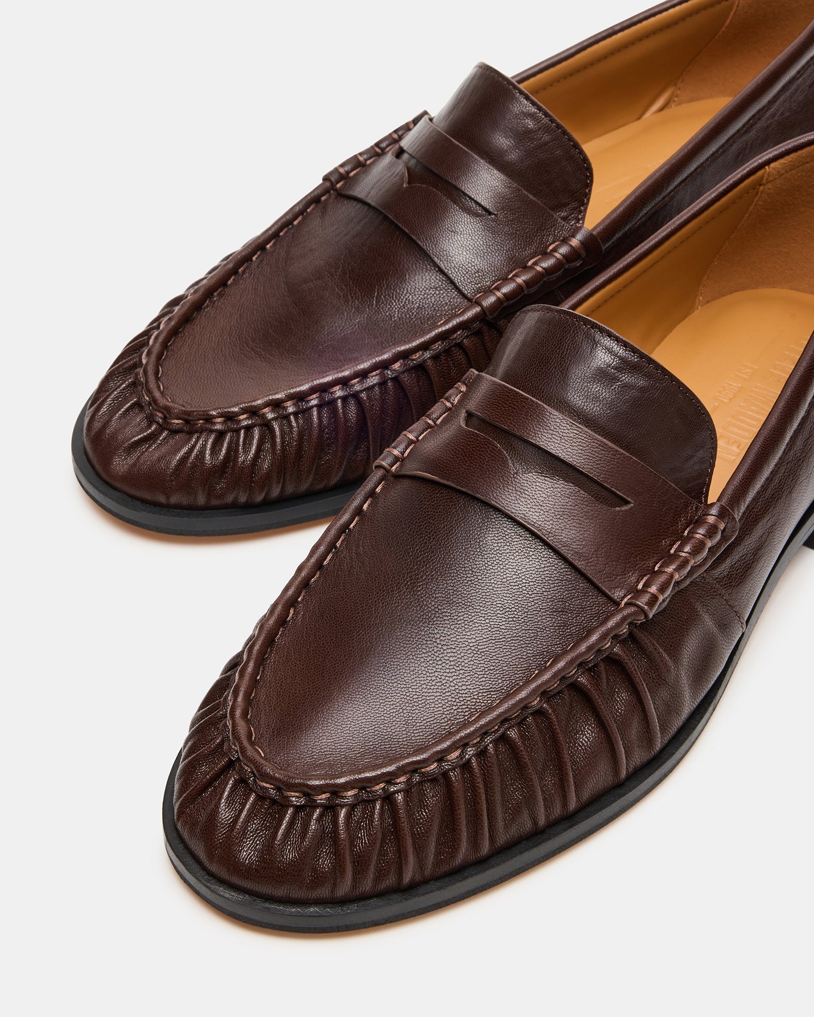 Steve Madden Men's Quincey Slip-On Loafers - Brown - Size 8