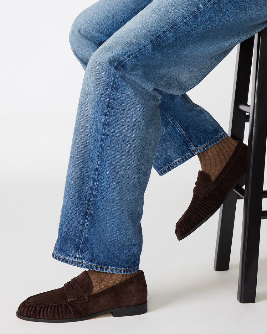 QUINCEY GREY SUEDE - view 6
