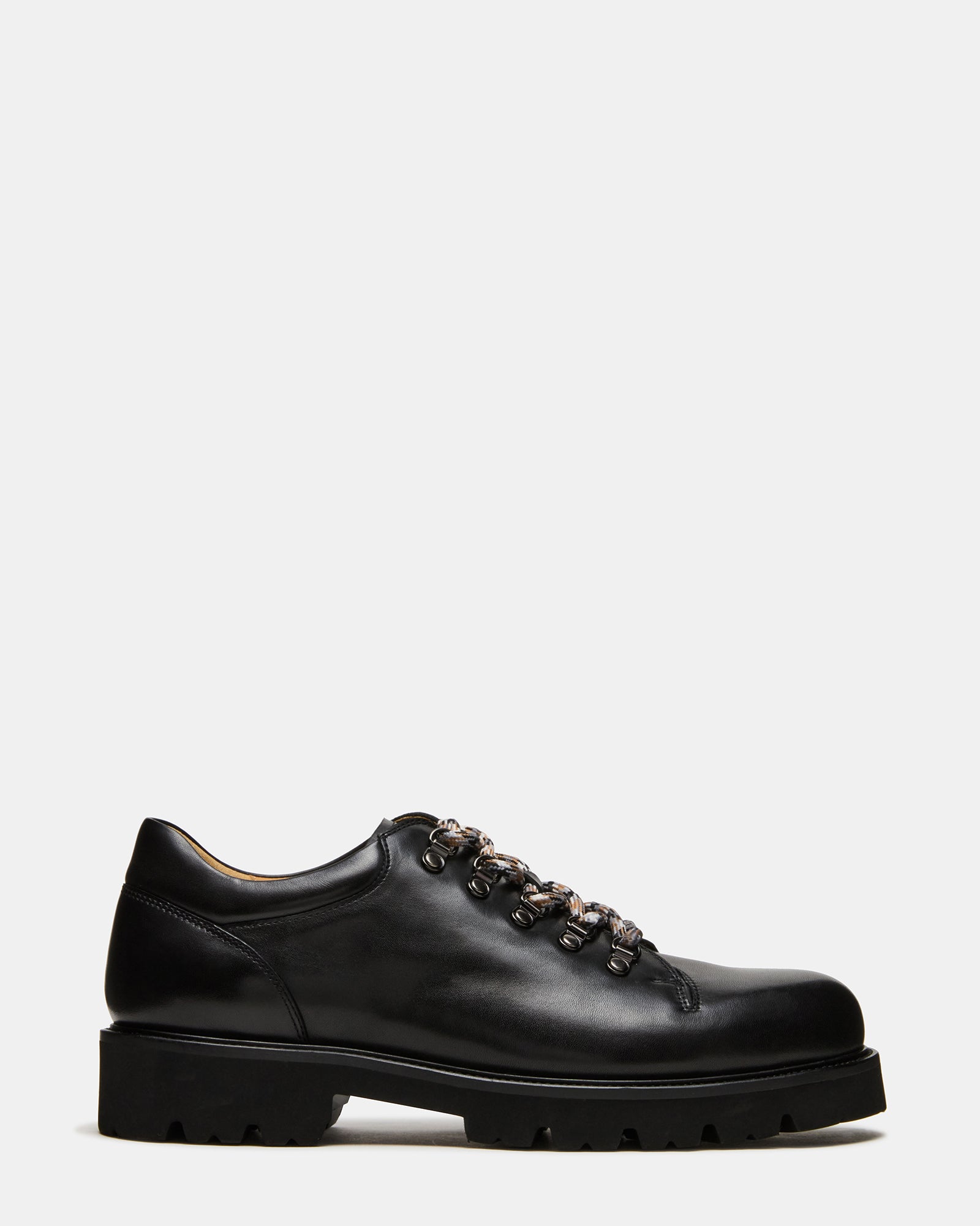 Steve Madden Men's Turbo Lace-Up Dress Shoes - Black - Size 7.5 - Leather Steve Madden Men's Turbo Lace-Up Dress Shoes - Black - Size 7.5 - Leather