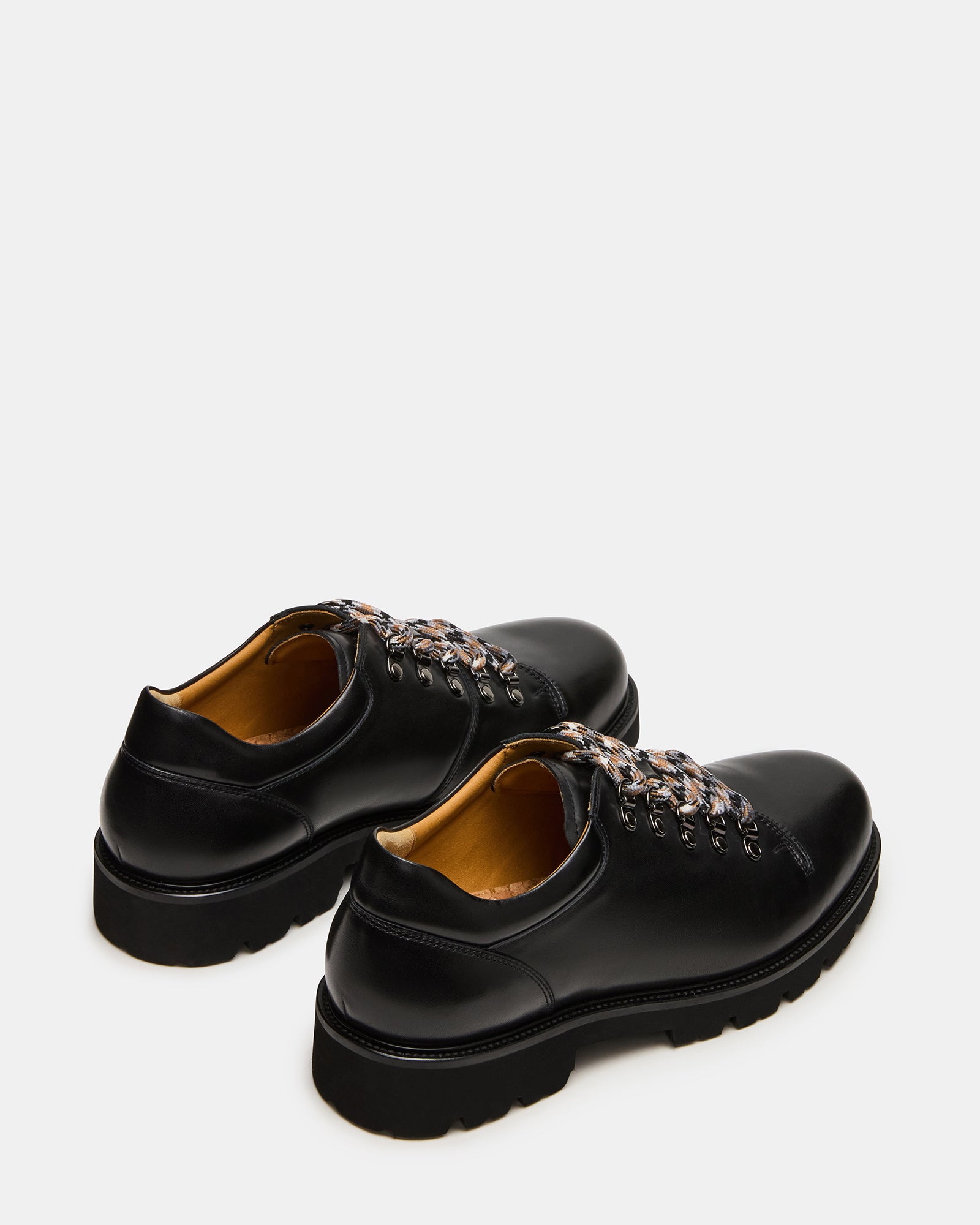 Steve Madden Men's Turbo Lace-Up Dress Shoes - Black - Size 7.5 - Leather Steve Madden Men's Turbo Lace-Up Dress Shoes - Black - Size 7.5 - Leather
