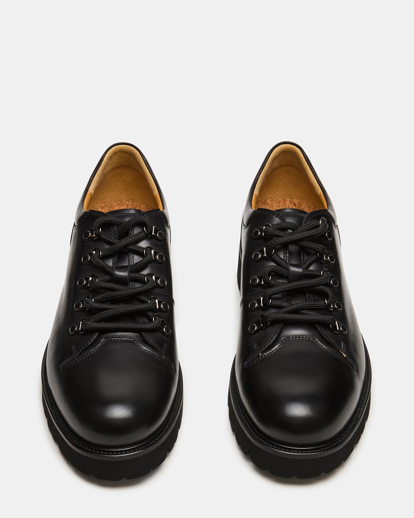 Steve Madden Men's Turbo Lace-Up Dress Shoes - Black - Size 7.5 - Leather Steve Madden Men's Turbo Lace-Up Dress Shoes - Black - Size 7.5 - Leather