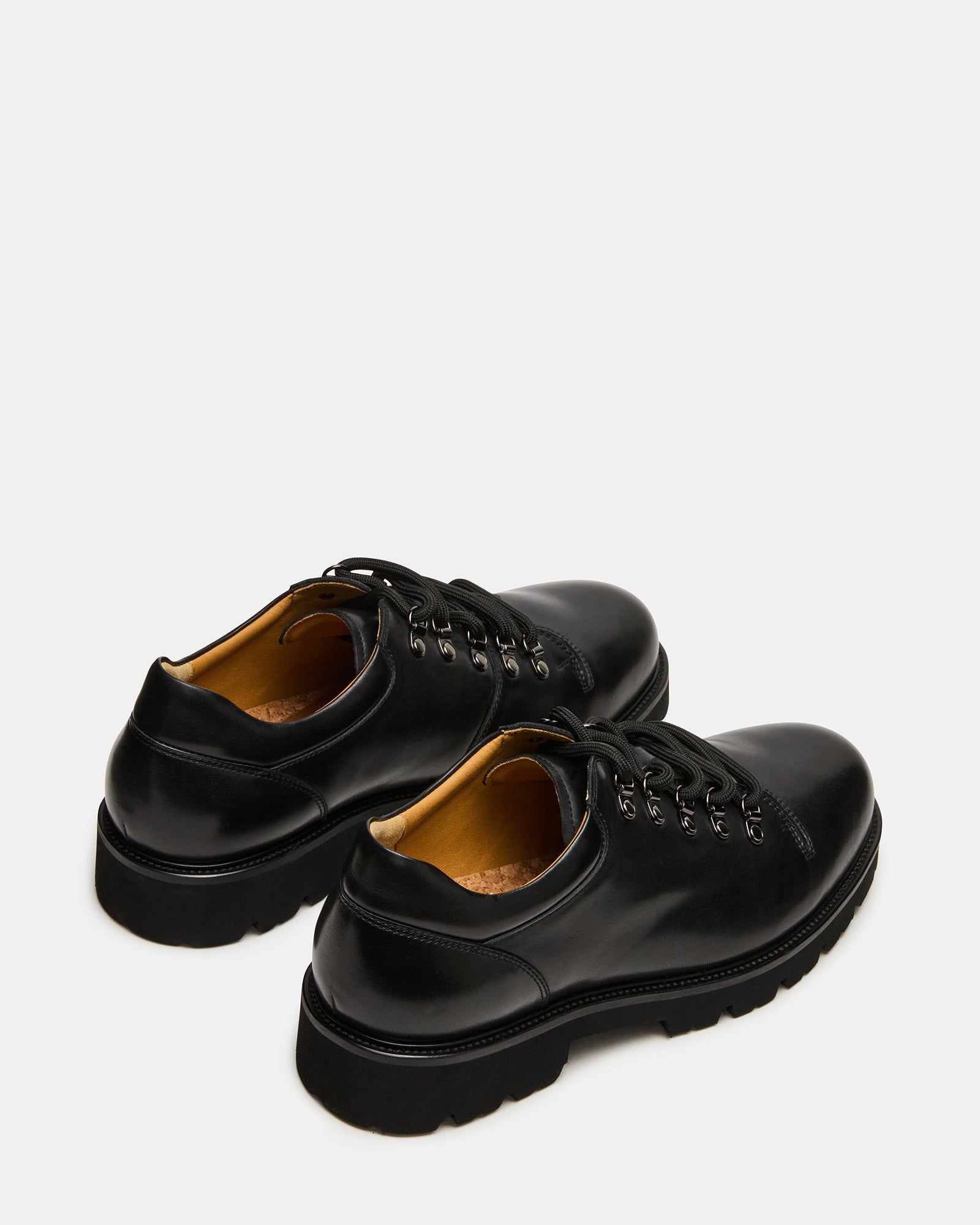 Steve Madden Men's Turbo Lace-Up Casual Shoes - Black - Size 7.5