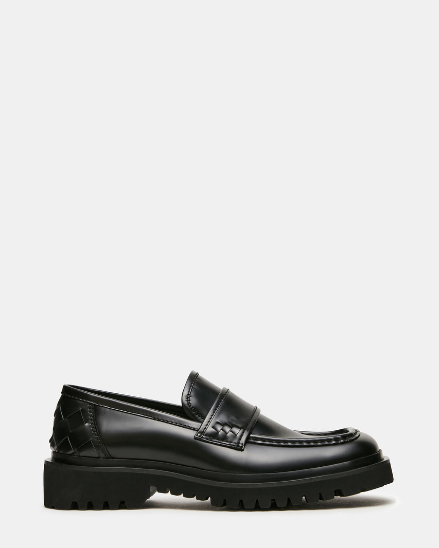 VINCENZO BLACK LEATHER