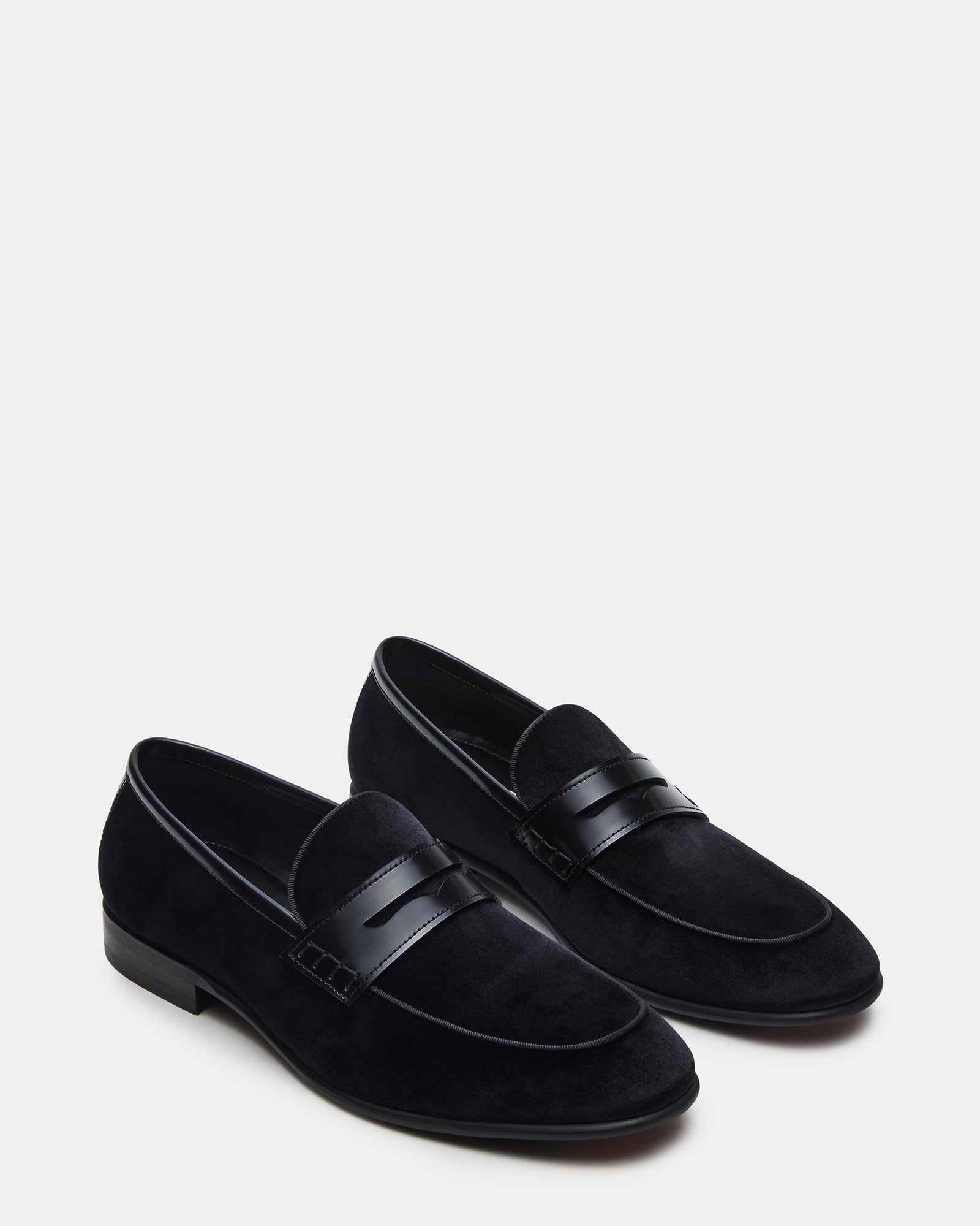 Steve Madden Men's Yardly Slip-On Loafers - Black - Size 8