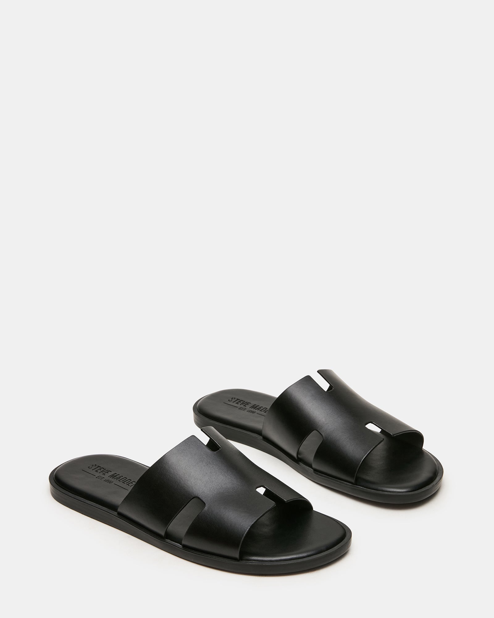 YUSSUF BLACK LEATHER - view 2