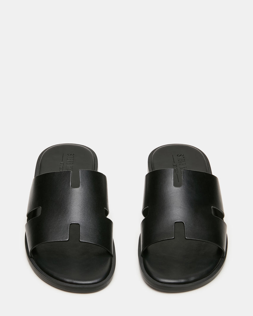 YUSSUF BLACK LEATHER - view 4