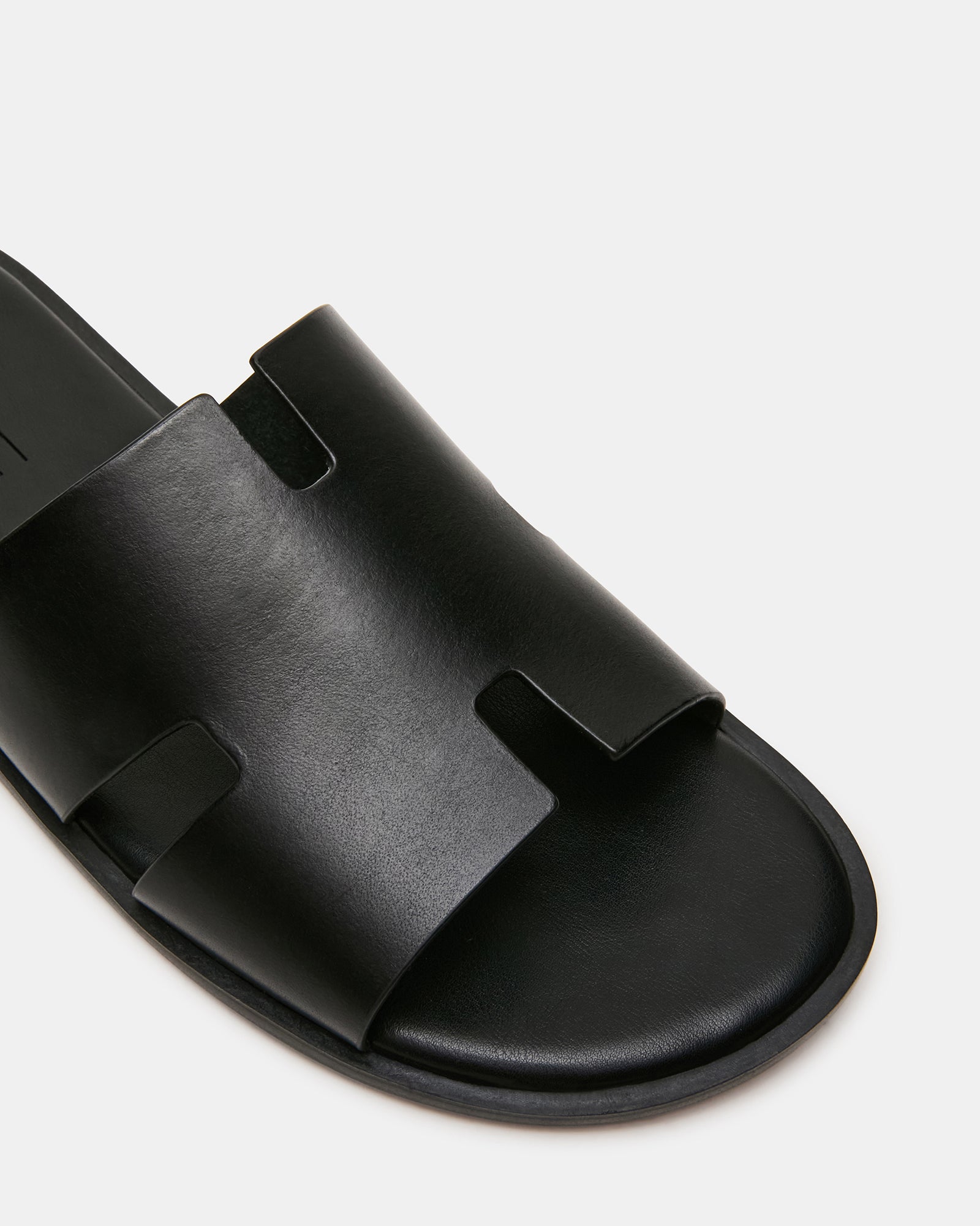 YUSSUF BLACK LEATHER - view 3