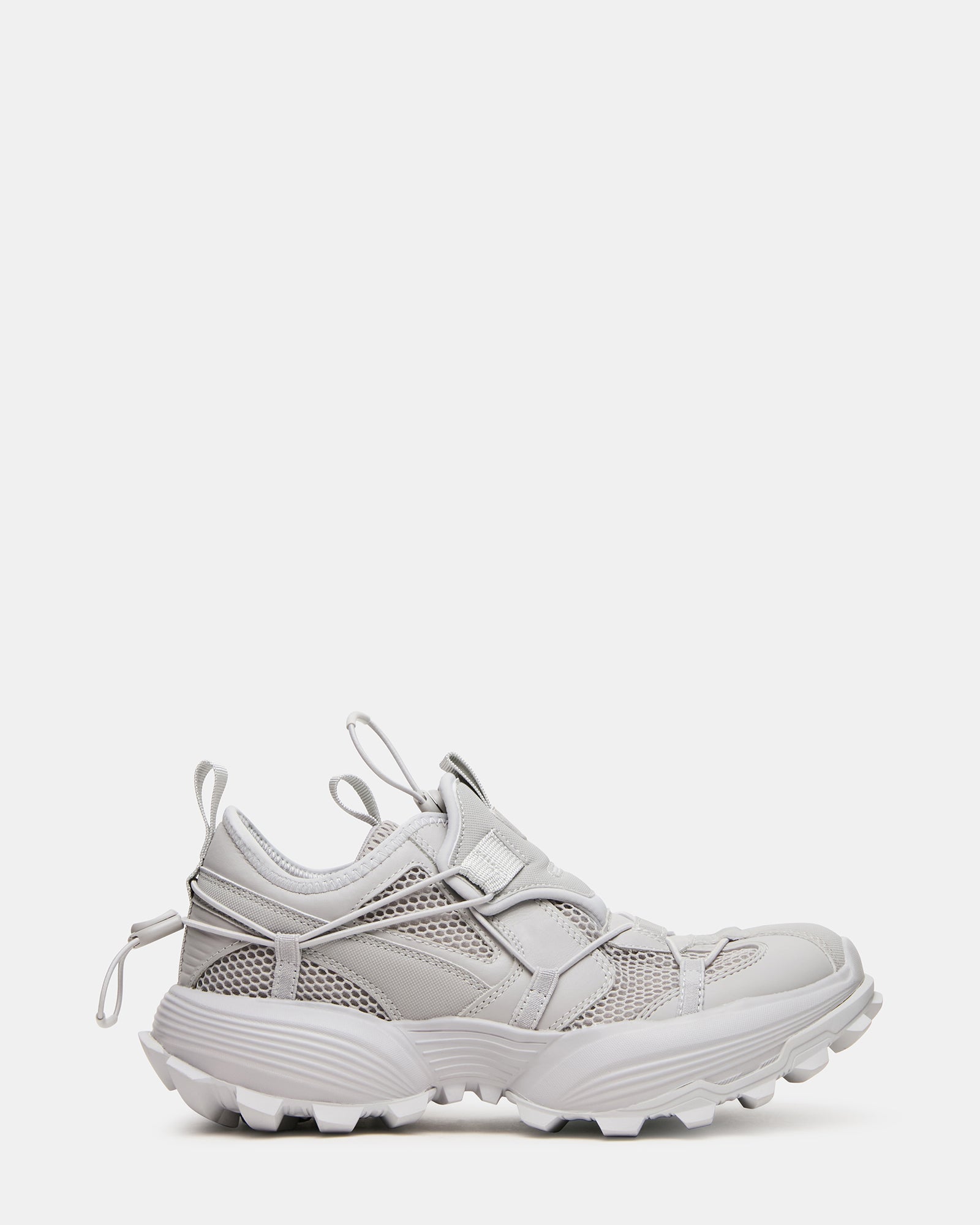 ZAREK Grey Athletic Mesh Chunky Low-Top Men's Sneaker | Steve Madden