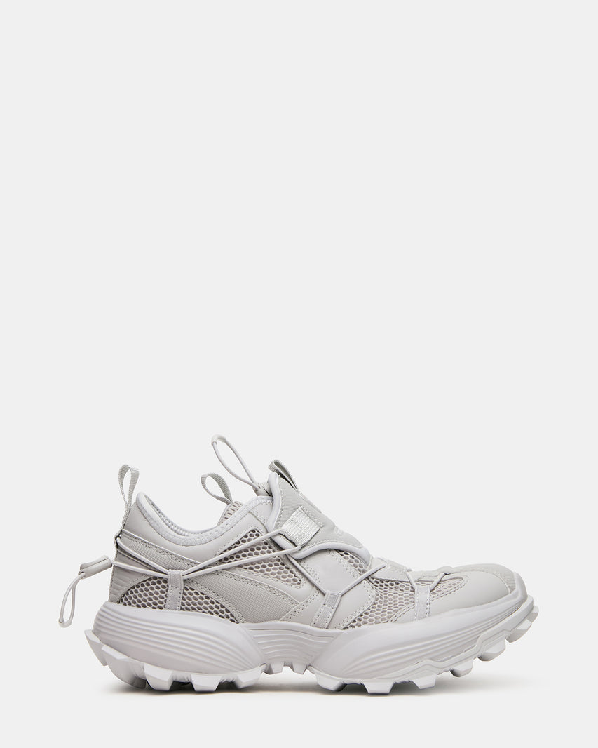 ZAREK Grey Athletic Mesh Chunky Low-Top Men's Sneaker | Steve Madden