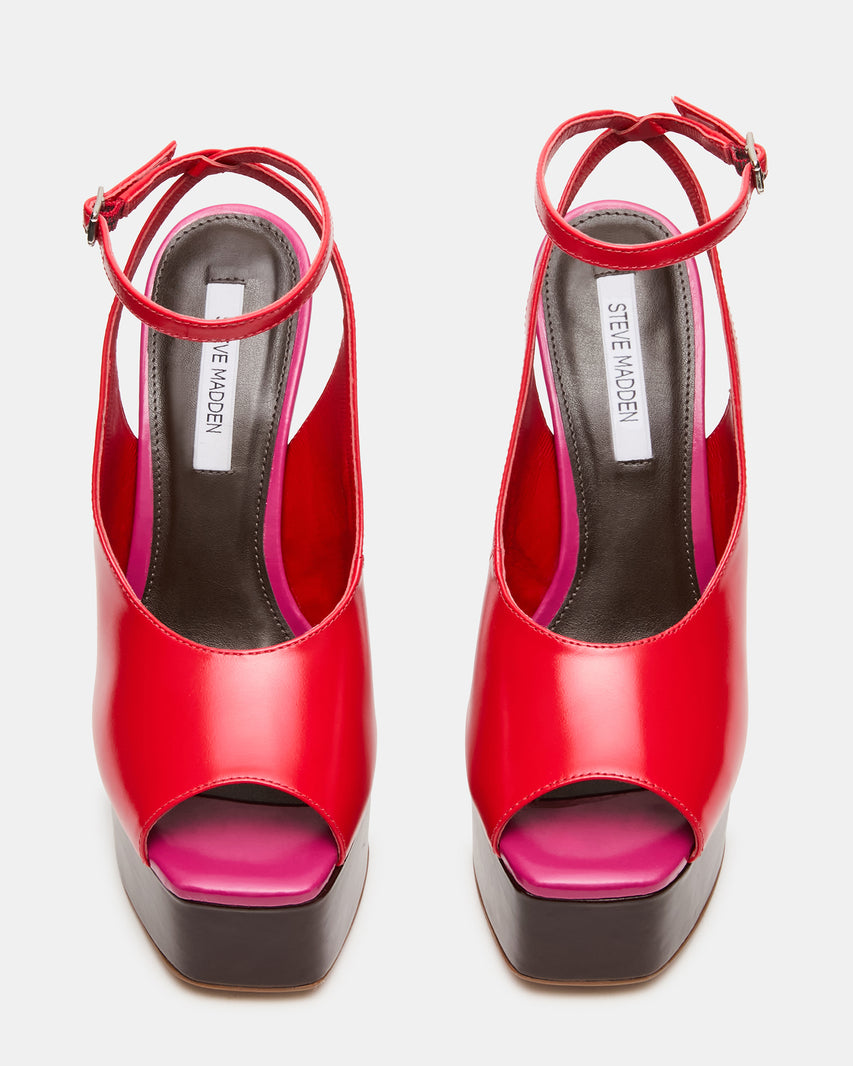 ALARIC RED LEATHER - view 4