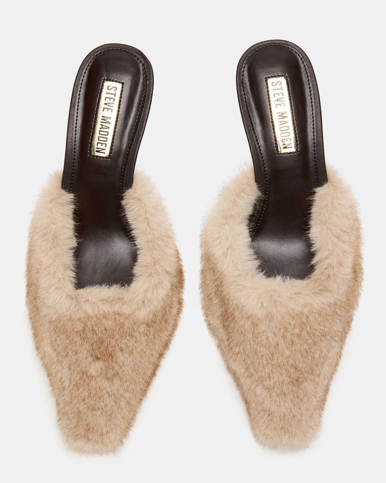 ALEXI FAUX FUR TAN
