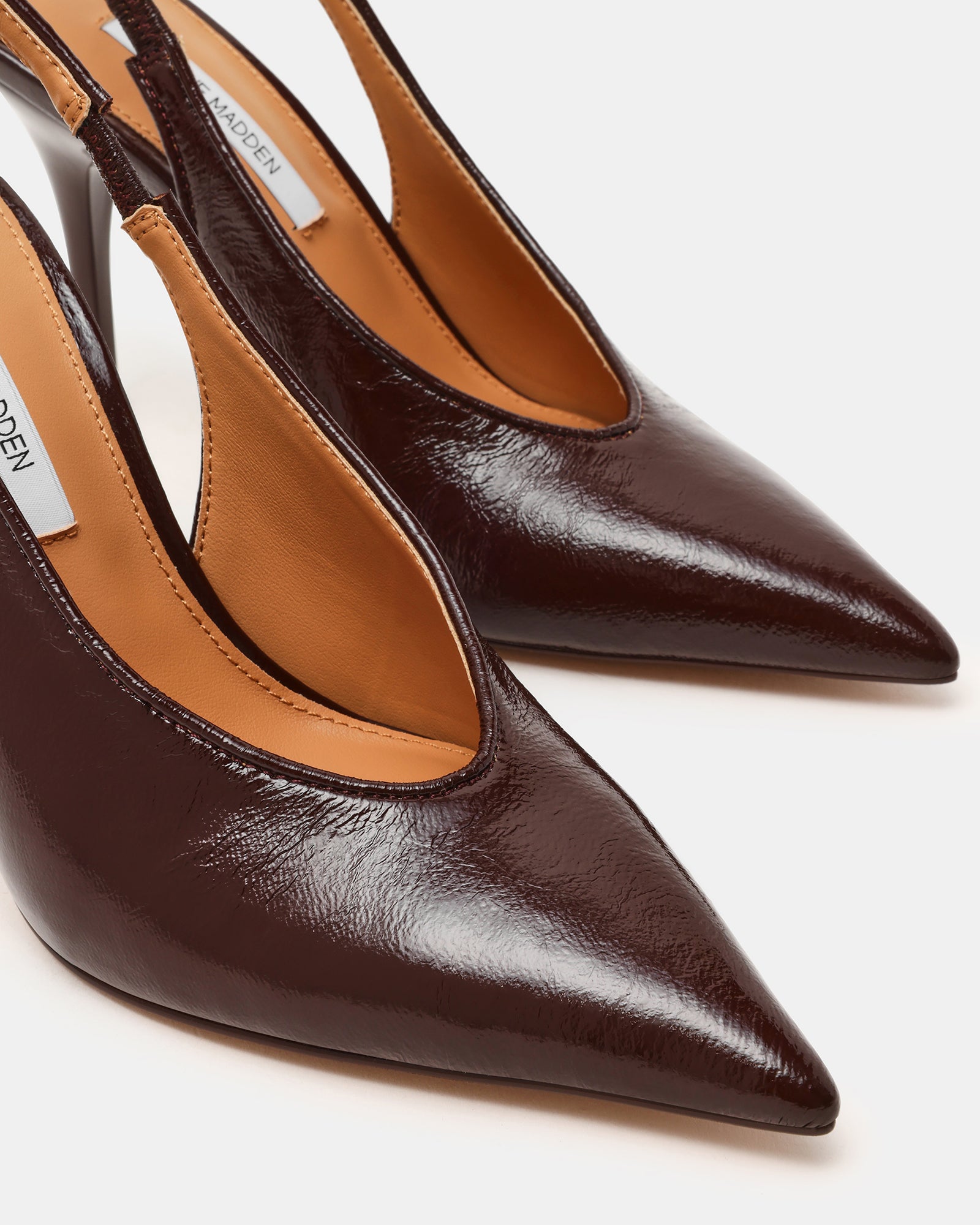 Steve Madden Women's Andromeda Pointed Toe Heels - Brown - Size 8