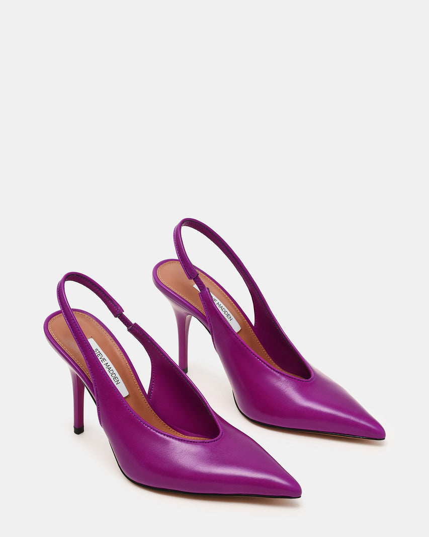 ANDROMEDA DARK FUCHSIA LEATHER - view 2