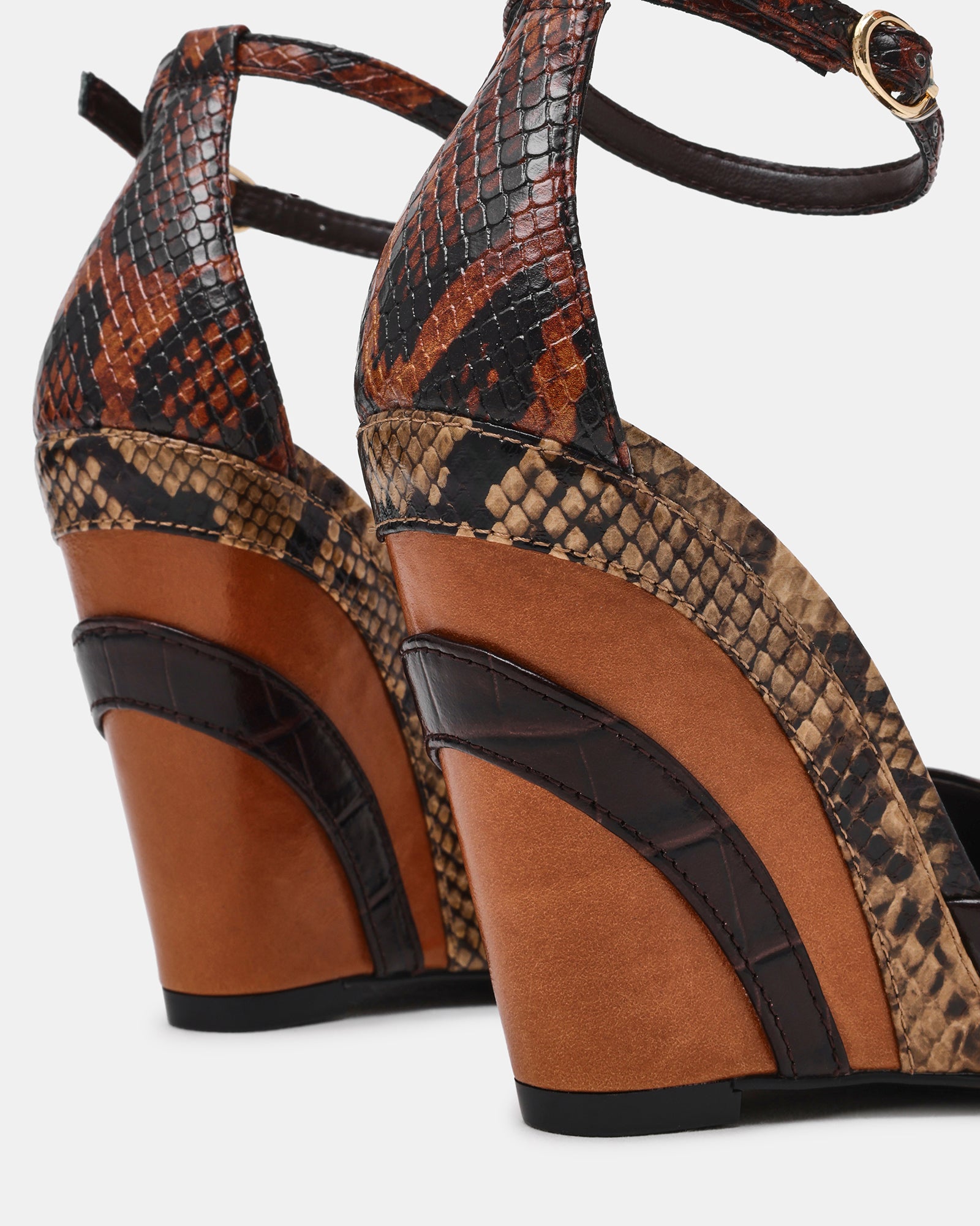 ANDRY BROWN MULTI PATCHWORK - view 3