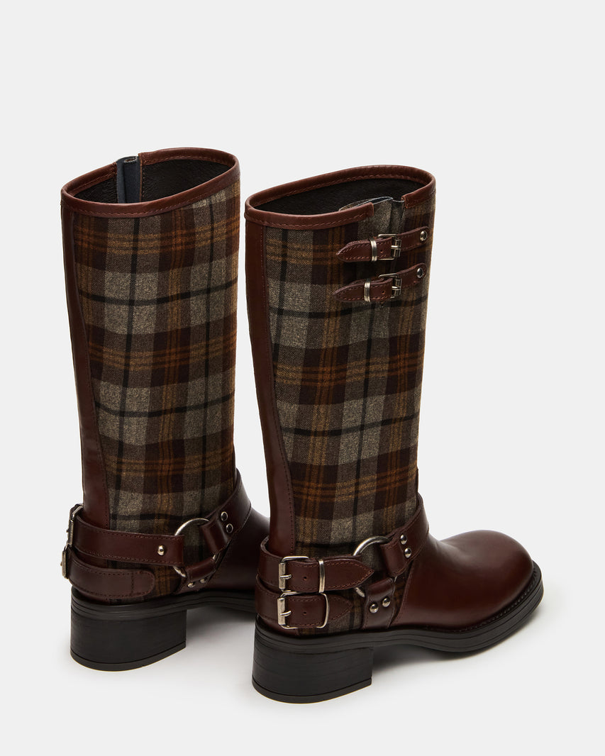 ASTOR FLANNEL BROWN MULTI