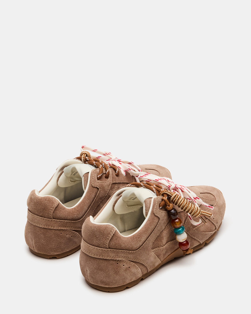 AZIEL CHARM TAUPE SUEDE