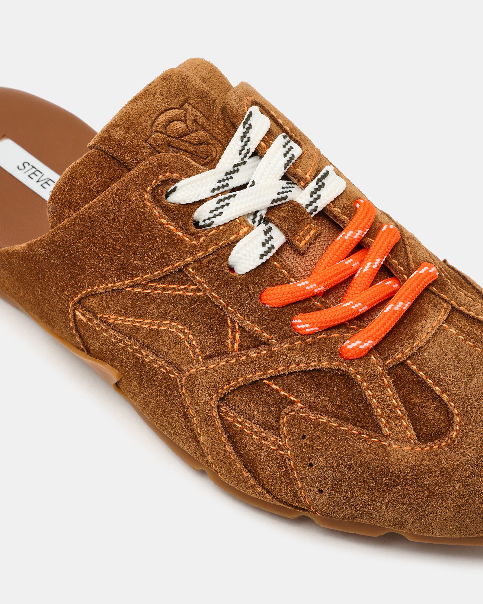 AZIEL MULE CHESTNUT SUEDE