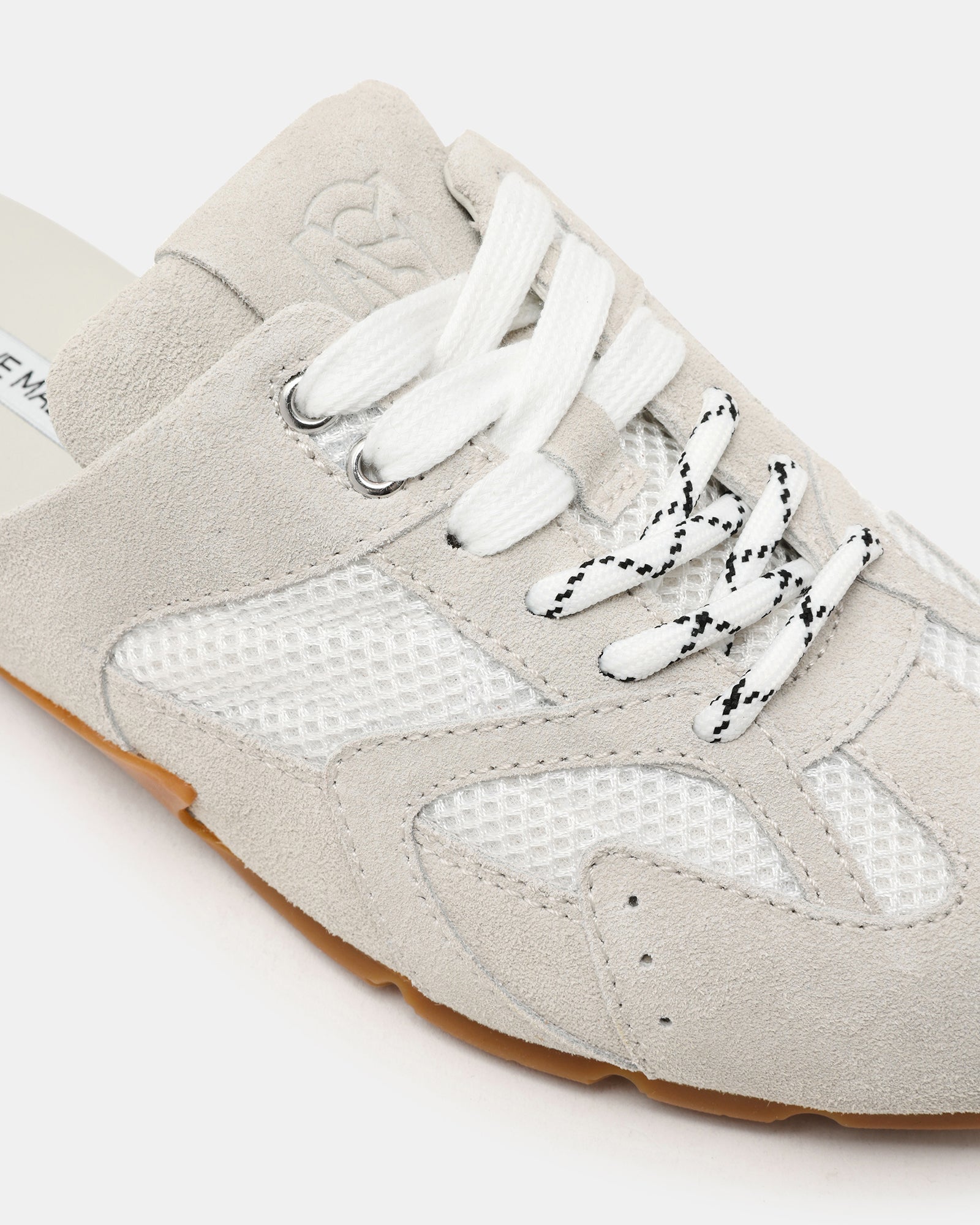 AZIEL MULE WHITE SUEDE