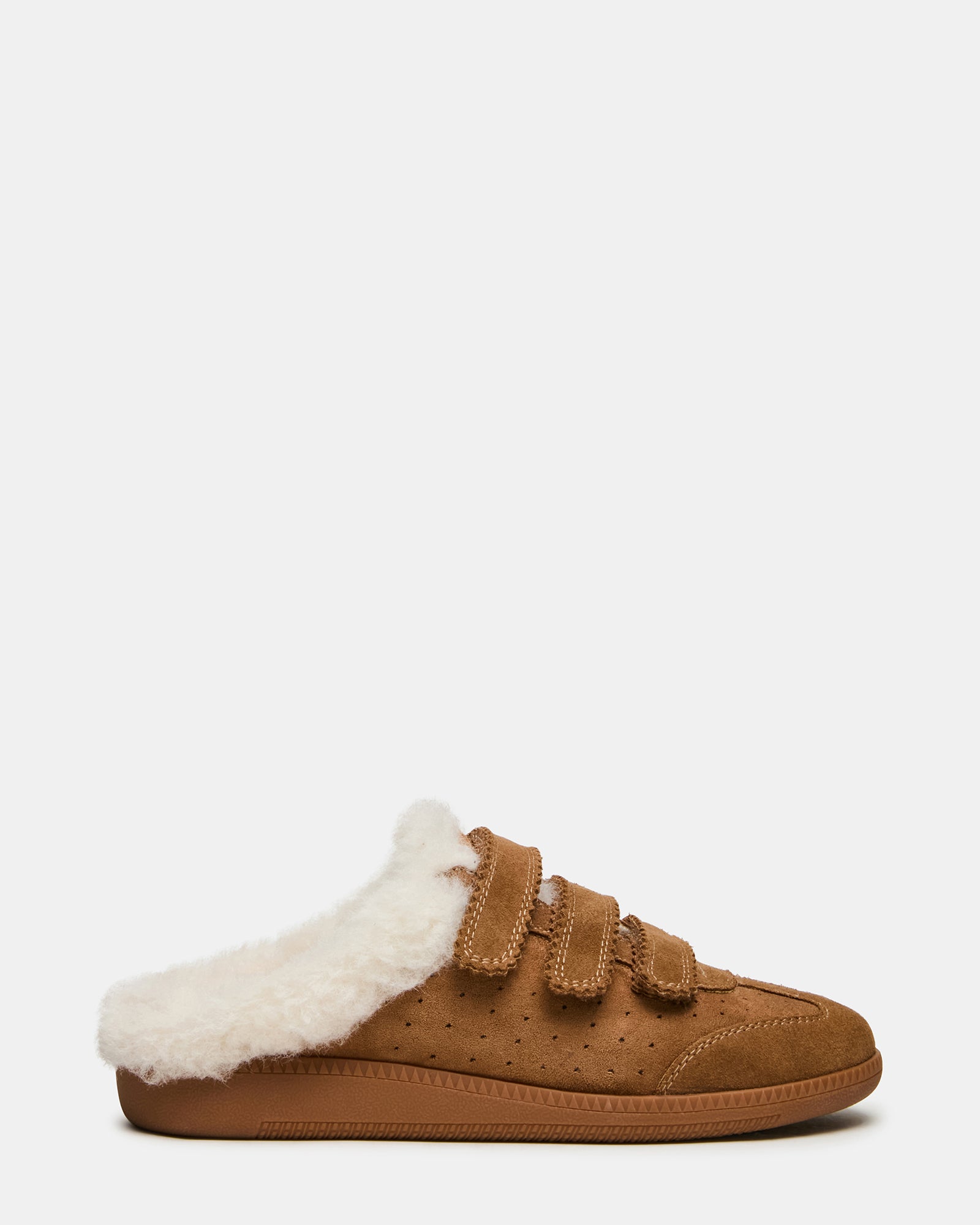 BECA Chestnut Mule Slip-On Velcro Low-Top Women's Sneaker | Steve Madden