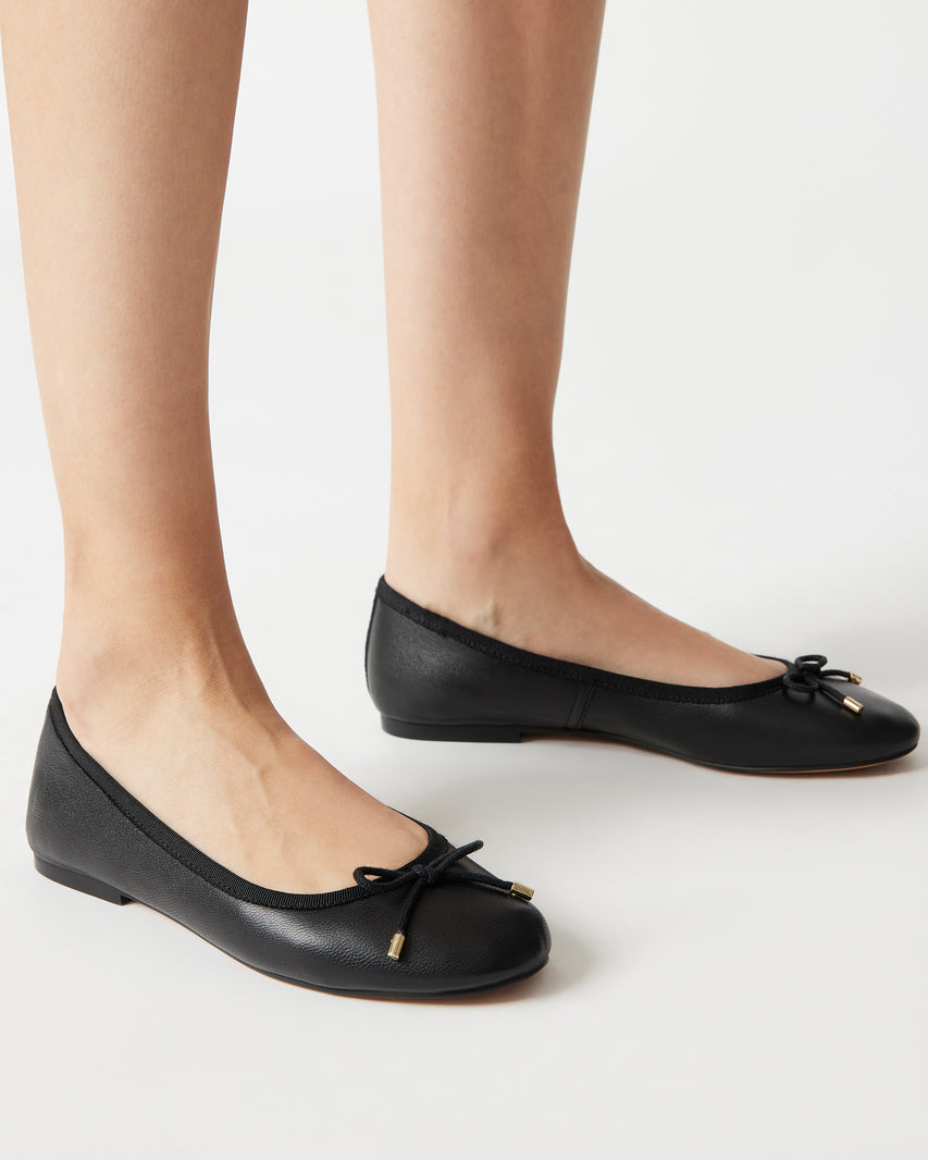 BENITA BLACK LEATHER - view 2