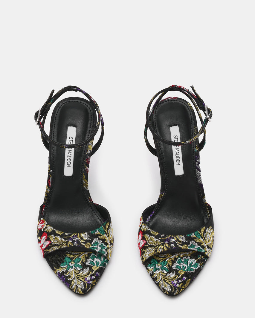 BOSSA BLACK MULTI BROCADE - view 4