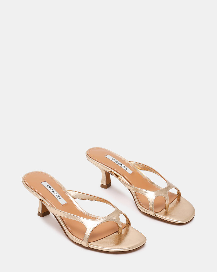 BRIENNA GOLD LEATHER - view 2