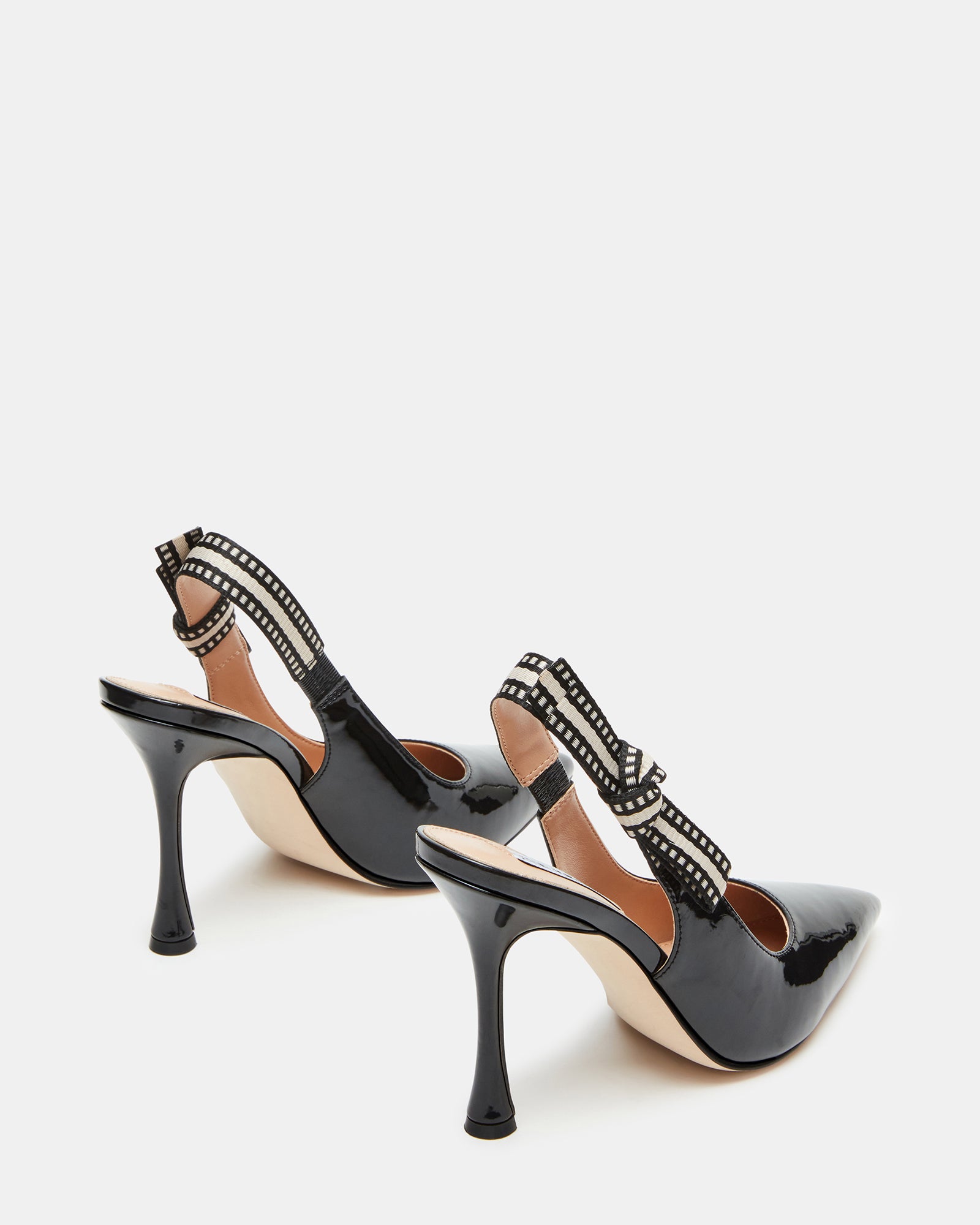 STEVE MADDEN PUMP MARTINA - 017 BLACK LEATHER - Juliette & Roméo