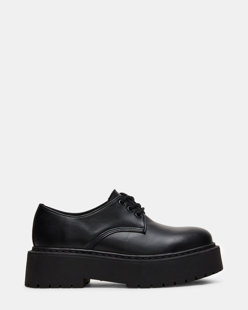 BURNEY BLACK LEATHER