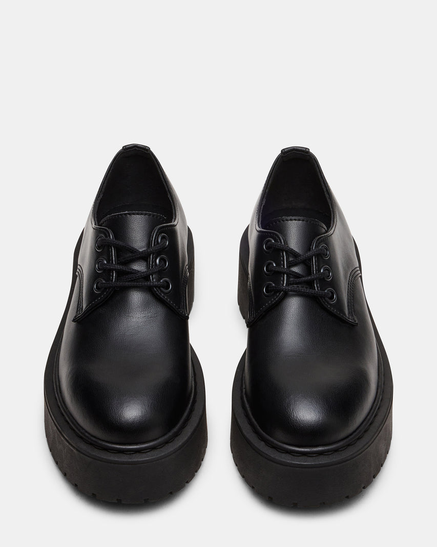BURNEY BLACK LEATHER - view 4
