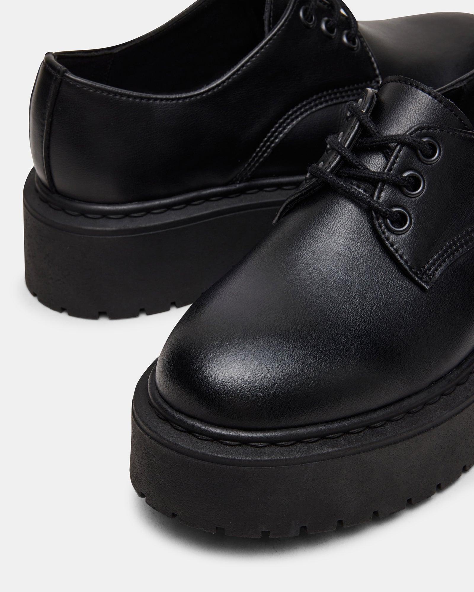 BURNEY BLACK LEATHER - view 3
