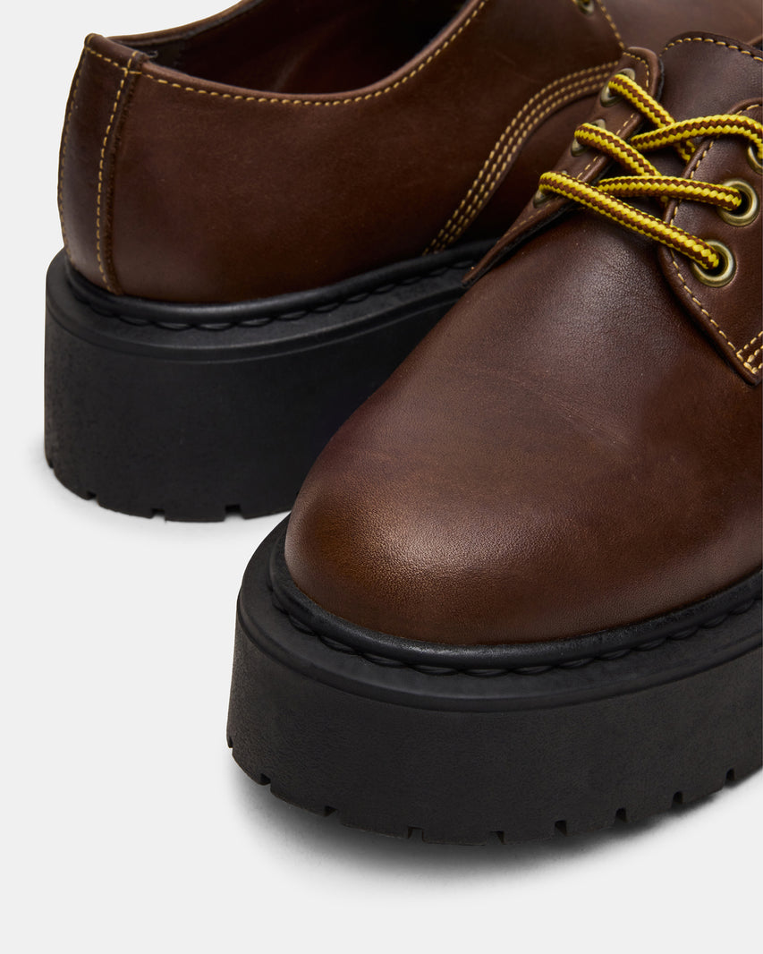 BURNEY BROWN LEATHER - view 3