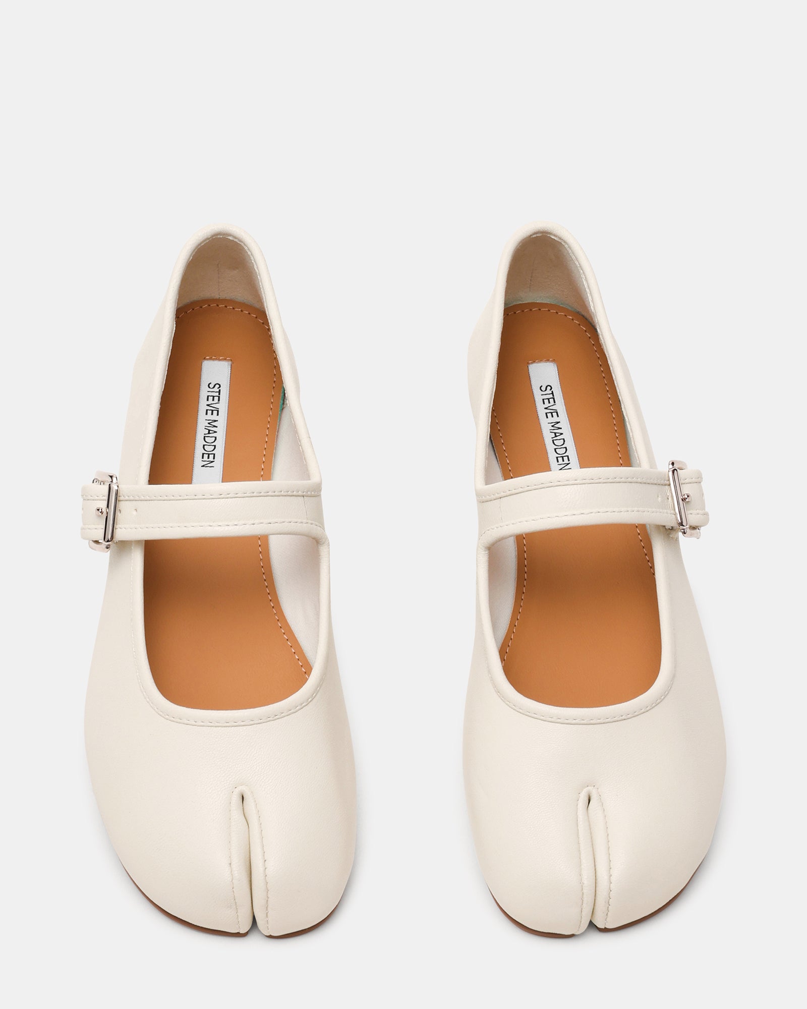 Steve Madden Women's Calara Ballet Flats - White - Size 10