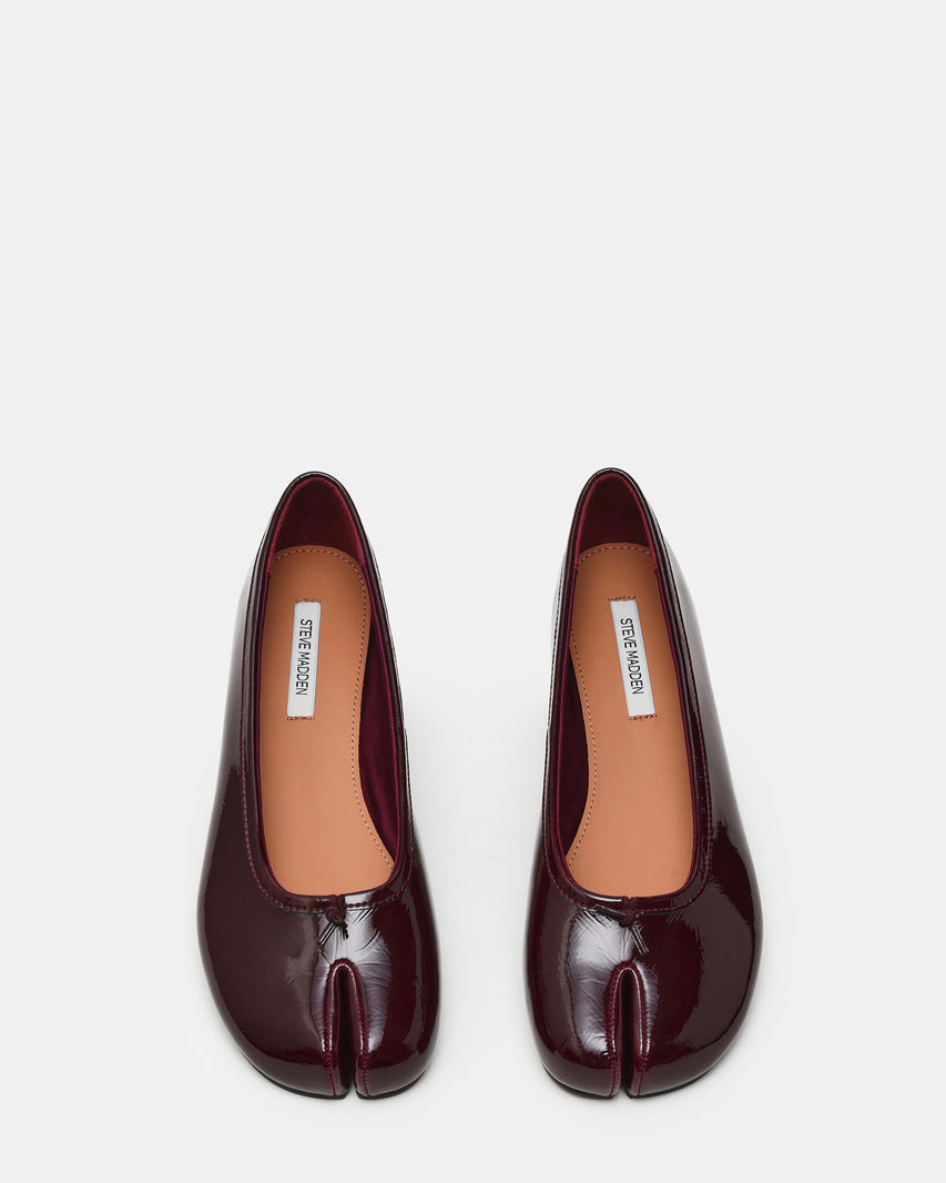 CALICO DARK CHERRY PATENT - view 5