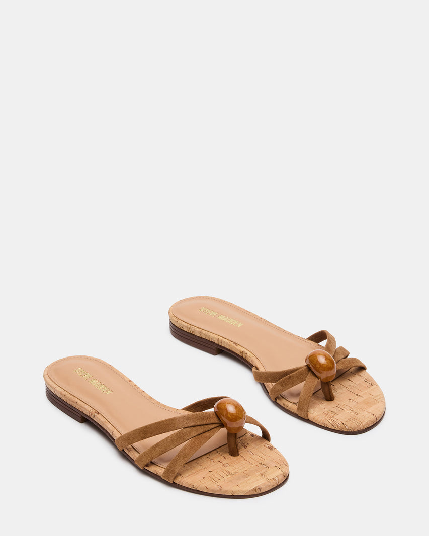 CALISSI STONE CHESTNUT SUEDE - view 2