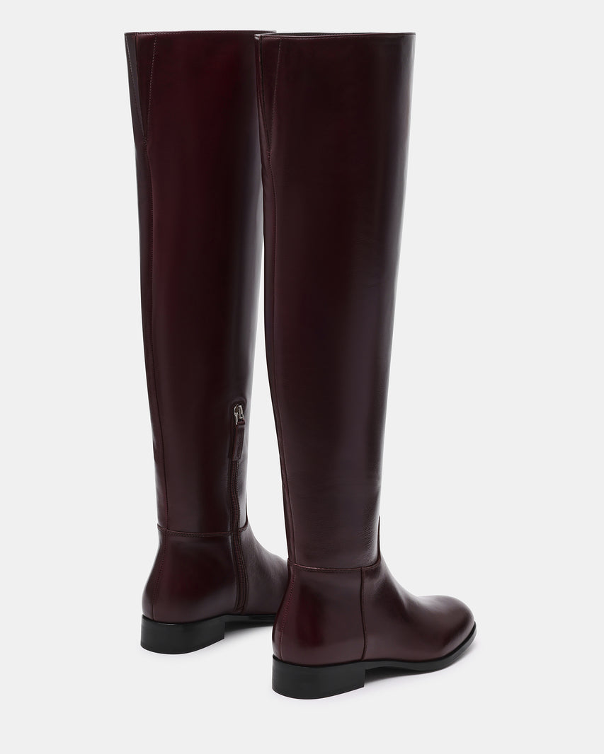 CANTER DARK CHERRY LEATHER - view 5