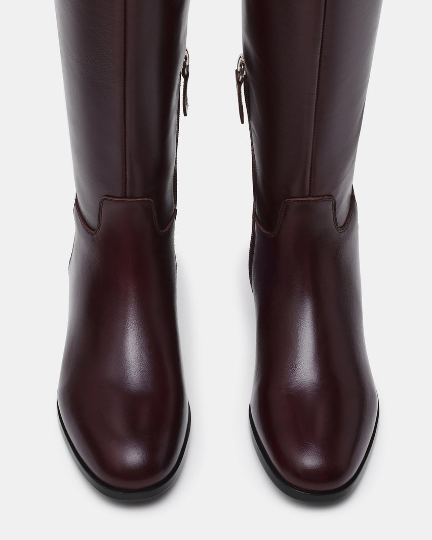 CANTER DARK CHERRY LEATHER - view 4