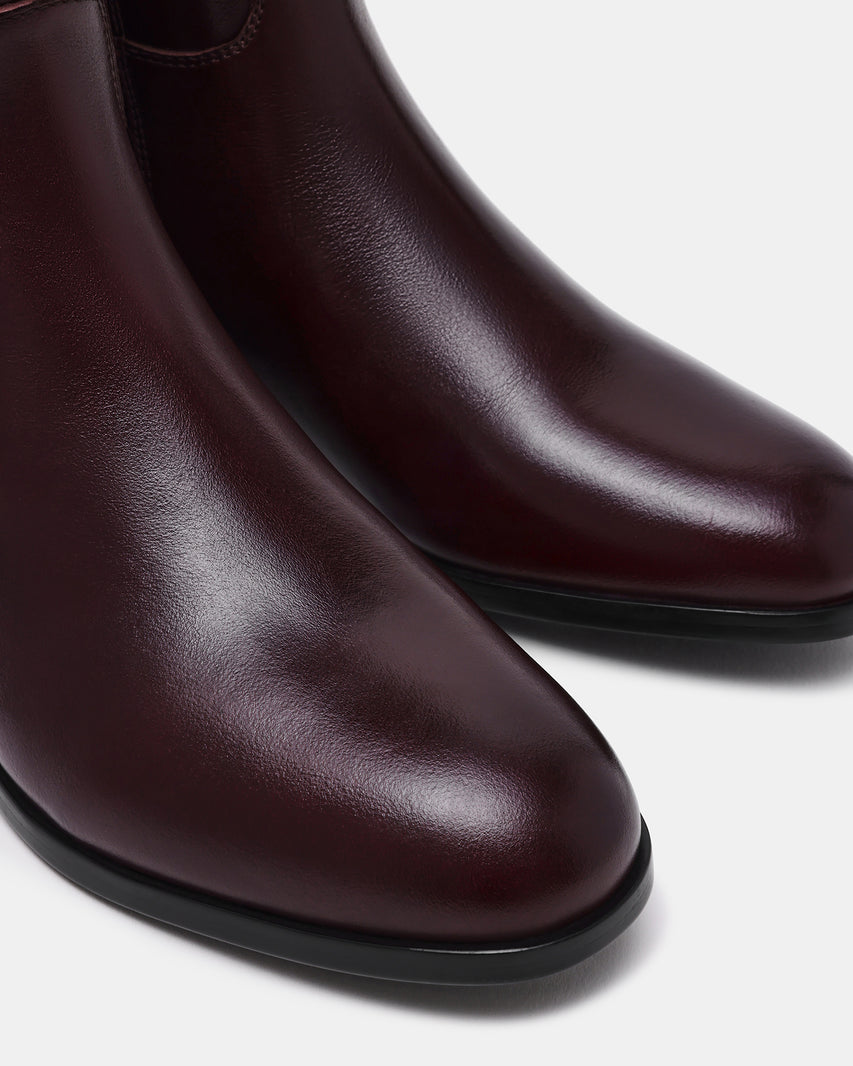CANTER DARK CHERRY LEATHER - view 3