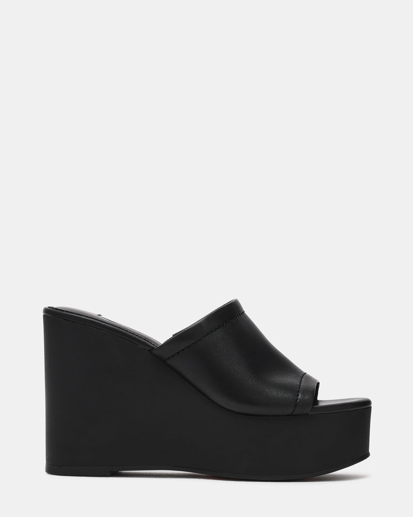 CASSI BLACK LEATHER