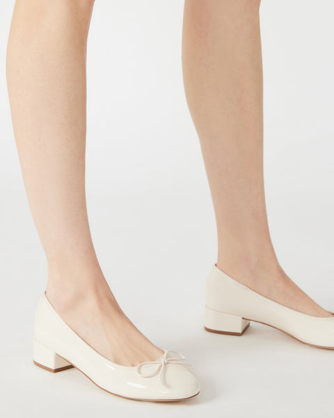 CHERISH Bone Patent Slip-On Heels | Women's Heels – Steve Madden