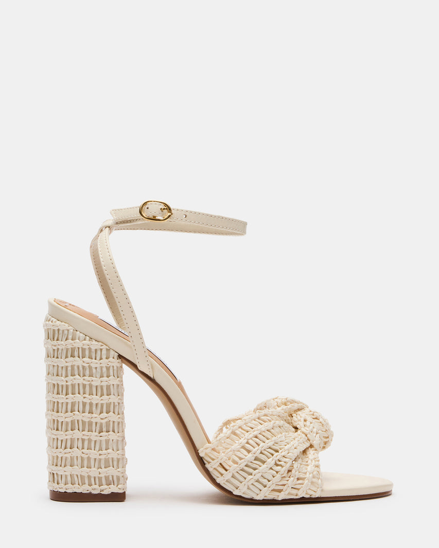 CHEYLA WOVEN BONE RAFFIA
