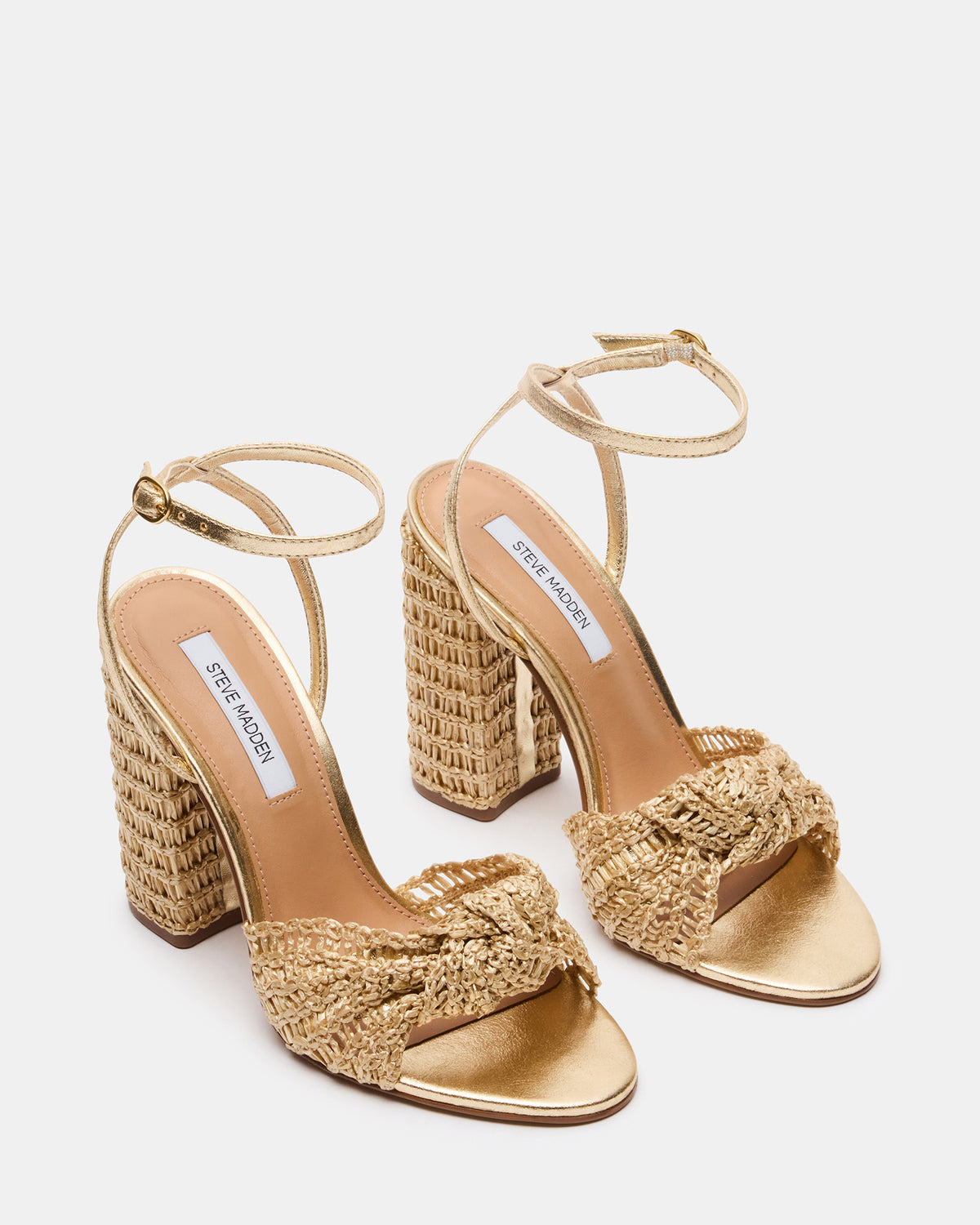 CHEYLA WOVEN GOLD RAFFIA - view 2