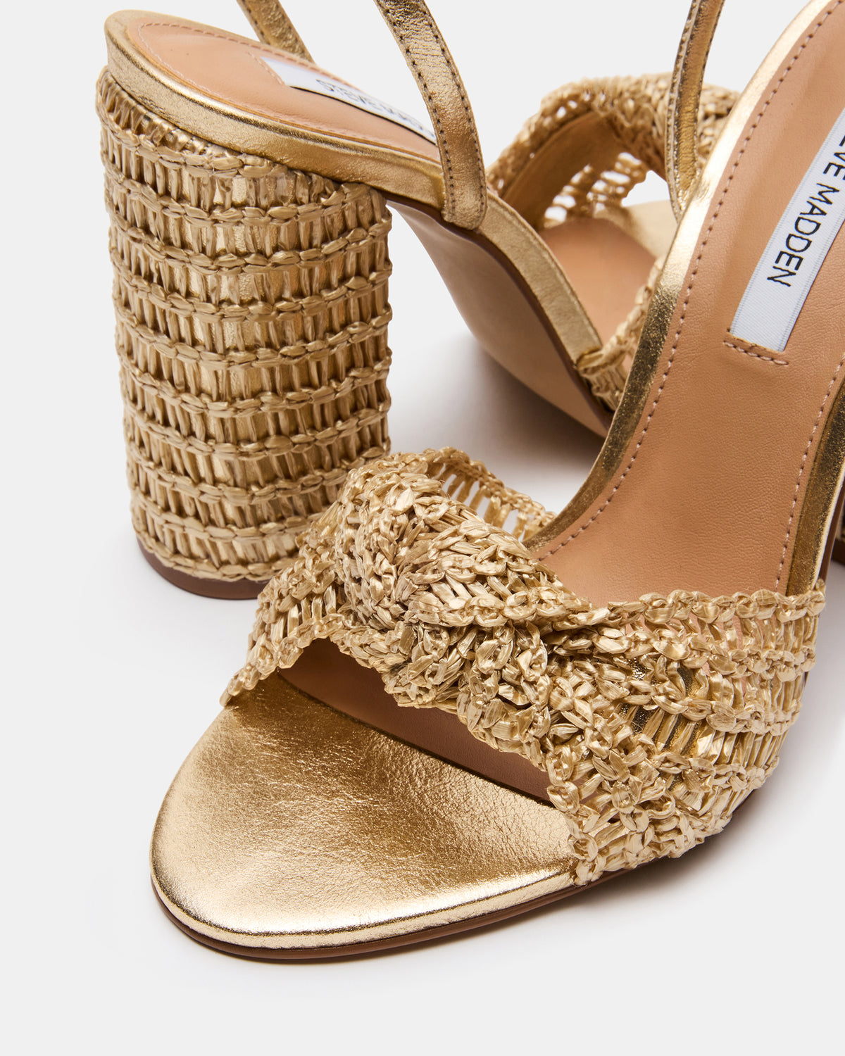 CHEYLA WOVEN GOLD RAFFIA - view 3
